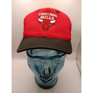 Vintage Chicago Bulls Snapback Hat Embroidered Logo NBA Basketball G Cap